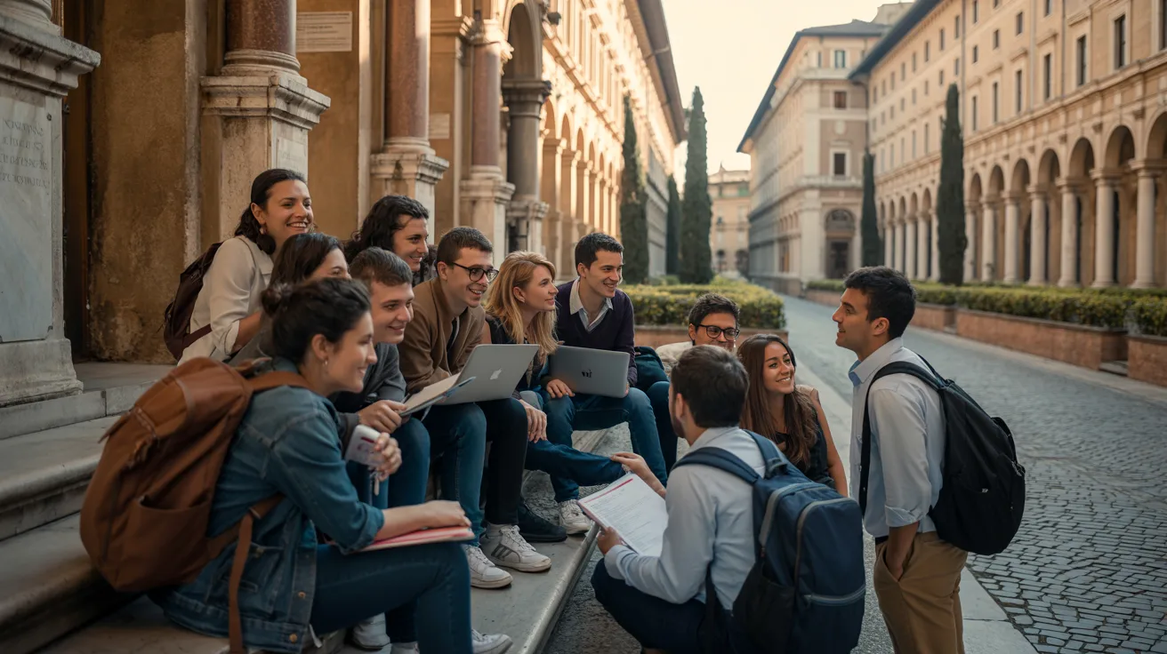 Free education in Italy student visa support